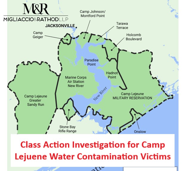 Camp Lejuene’s Water Contamination Class Action Lawsuit Migliaccio ...