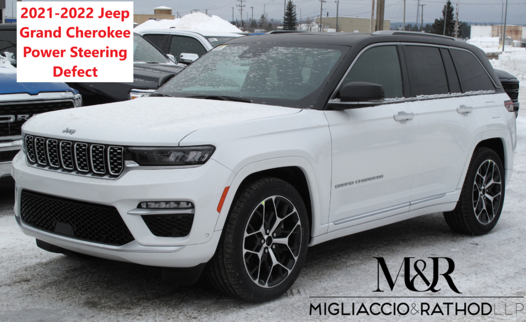 20212022 Jeep Grand Cherokee Power Steering Defect Migliaccio