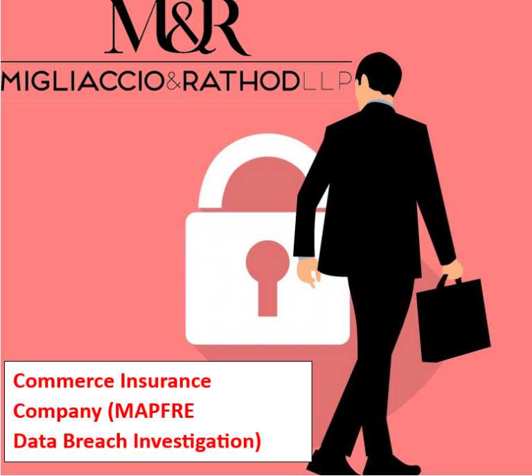 Commerce Insurance Company (MAPFRE Insurance) Data Breach Investigation