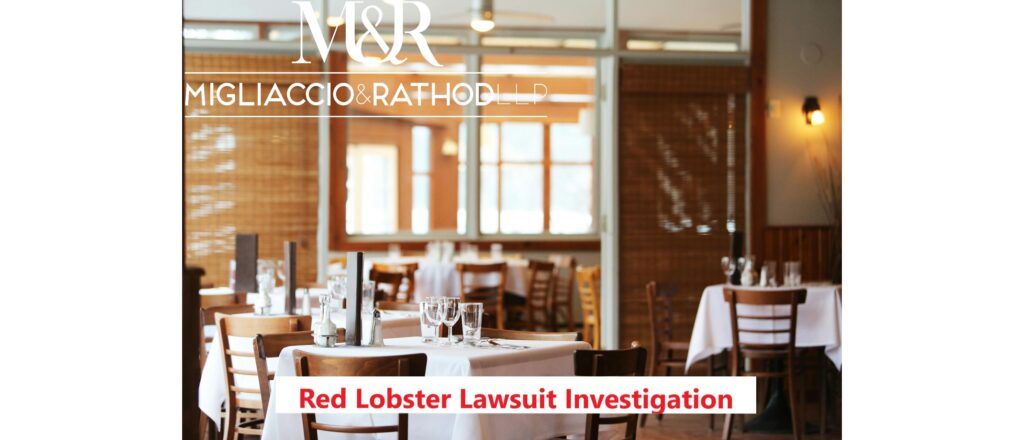 Red Lobster Lawsuit Investigation