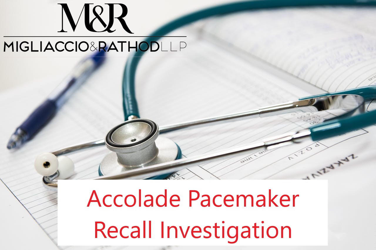 Accolade pacemaker recall investigation