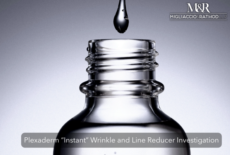Plexaderm “Instant” Wrinkle and Line Reducer Investigation - M&R